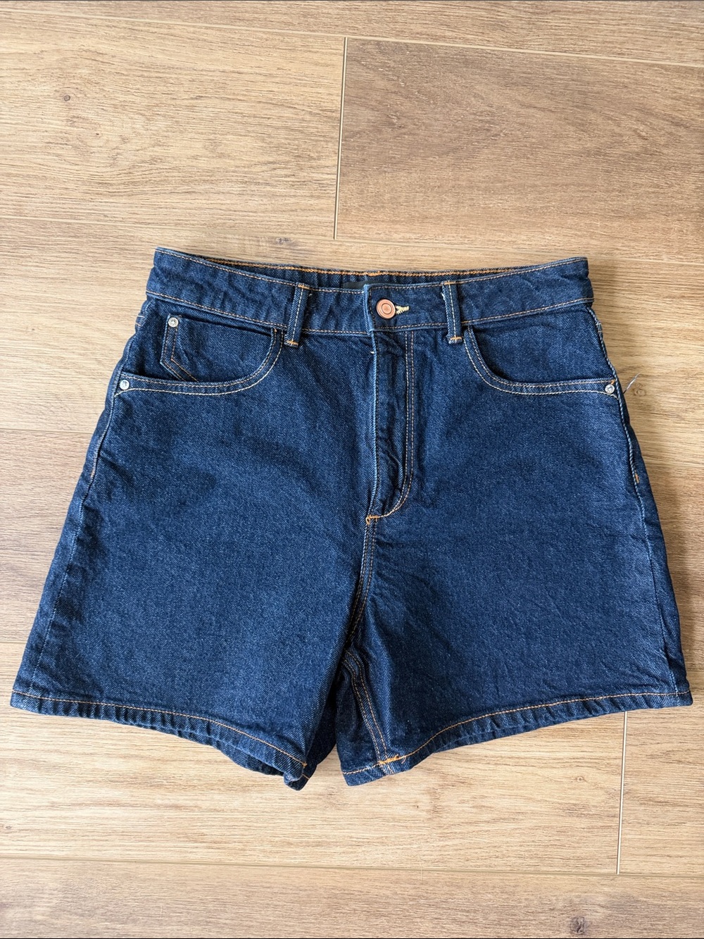Zara Dark Blue Denim Women’s Shorts